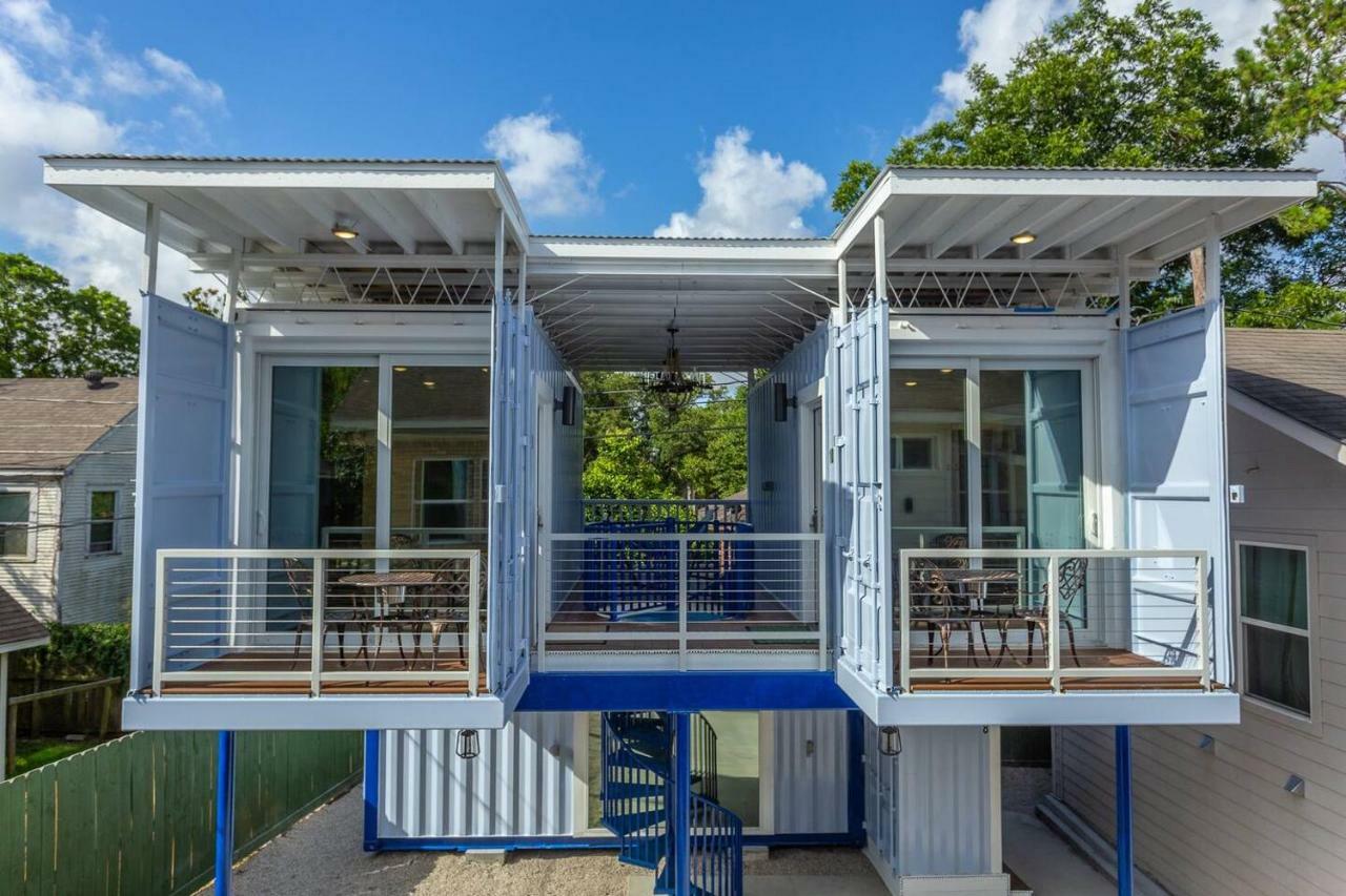 Appartamento East Downtown Micro-Luxe Container Living Pod #9 Houston Esterno foto