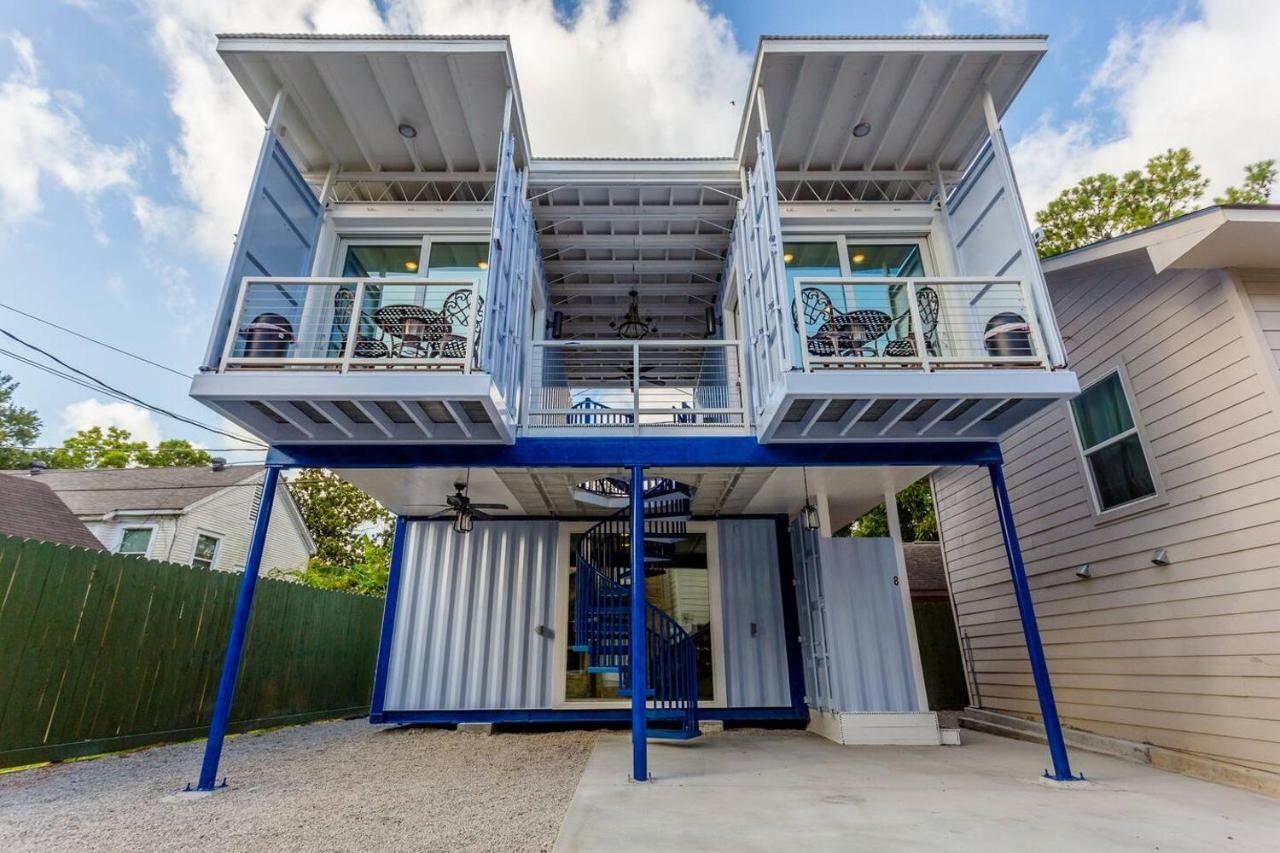 Appartamento East Downtown Micro-Luxe Container Living Pod #9 Houston Esterno foto