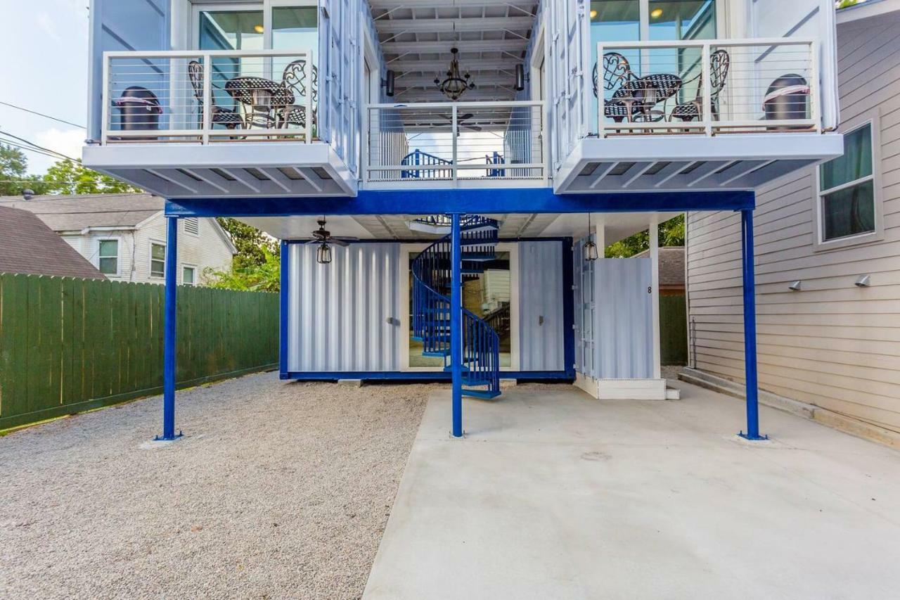 Appartamento East Downtown Micro-Luxe Container Living Pod #9 Houston Esterno foto