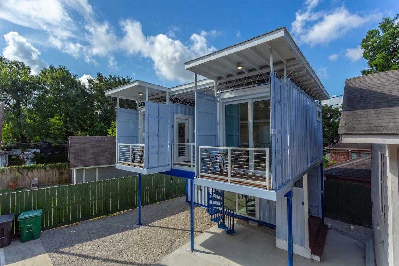 Appartamento East Downtown Micro-Luxe Container Living Pod #9 Houston Esterno foto