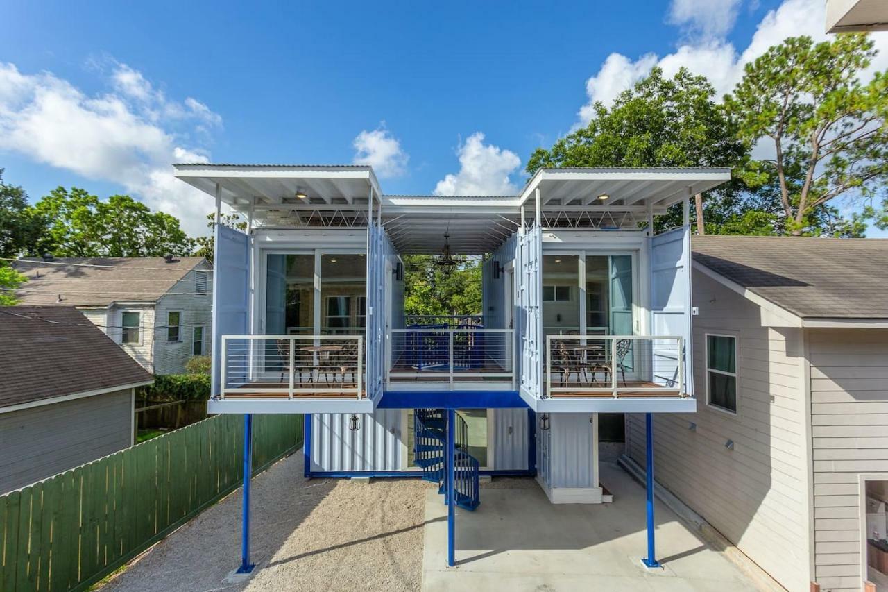 Appartamento East Downtown Micro-Luxe Container Living Pod #9 Houston Esterno foto