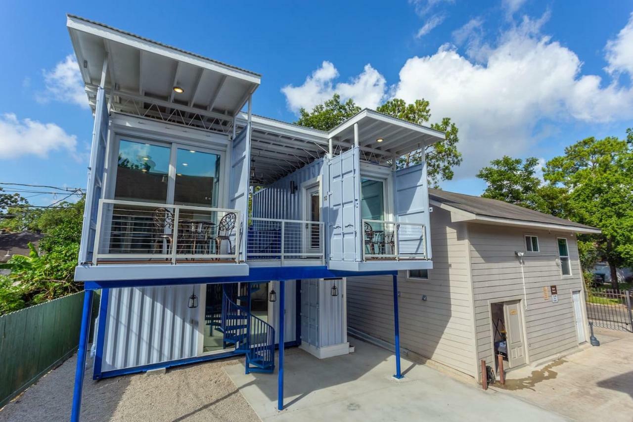 Appartamento East Downtown Micro-Luxe Container Living Pod #9 Houston Esterno foto