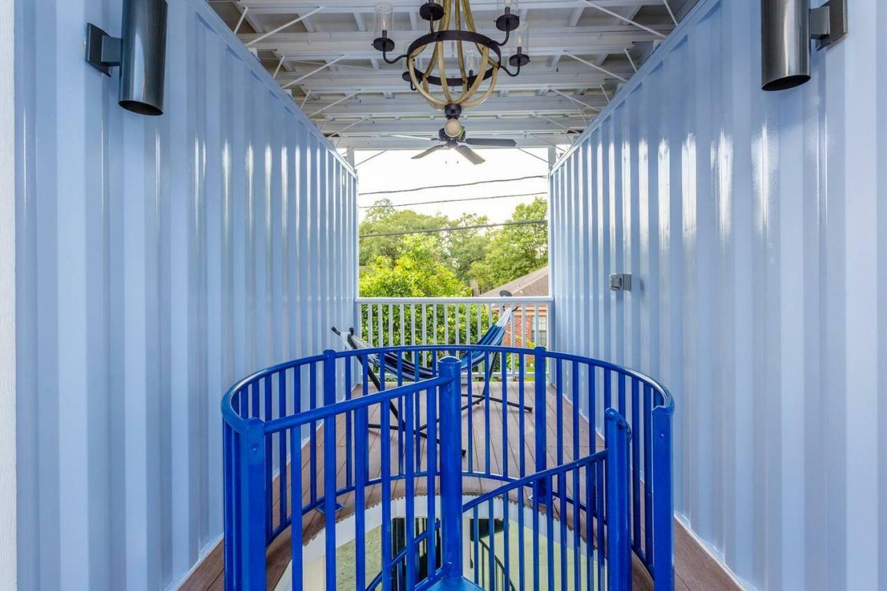 Appartamento East Downtown Micro-Luxe Container Living Pod #9 Houston Esterno foto