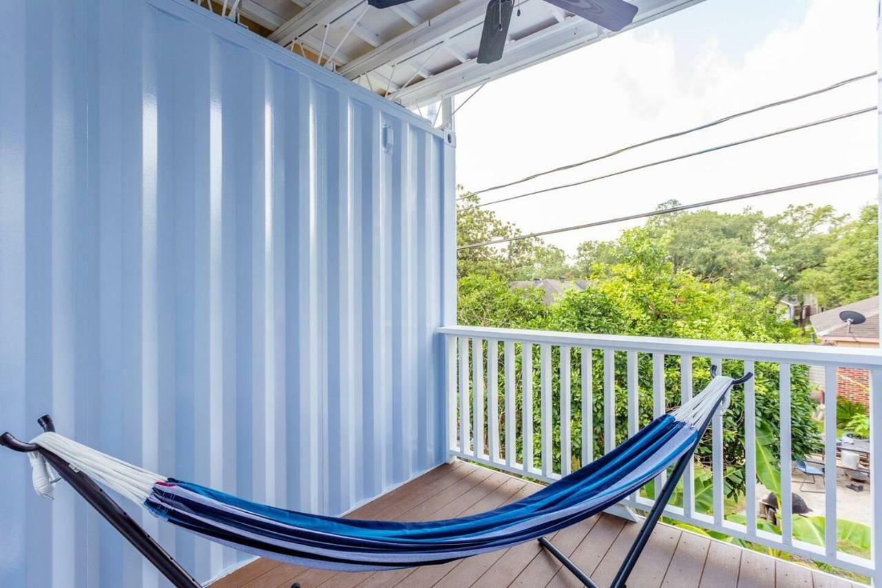 Appartamento East Downtown Micro-Luxe Container Living Pod #9 Houston Esterno foto